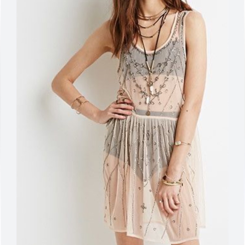Free People Beaded Slip